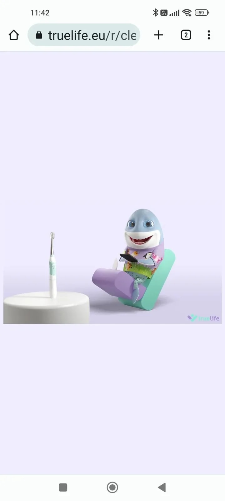 TrueLife sonický kartáček SonicBrush Junior J100 naučné video