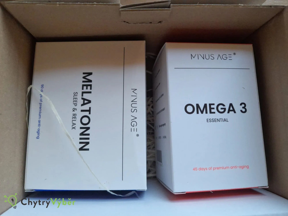 Balení Minus Age Omega 3 - recenze