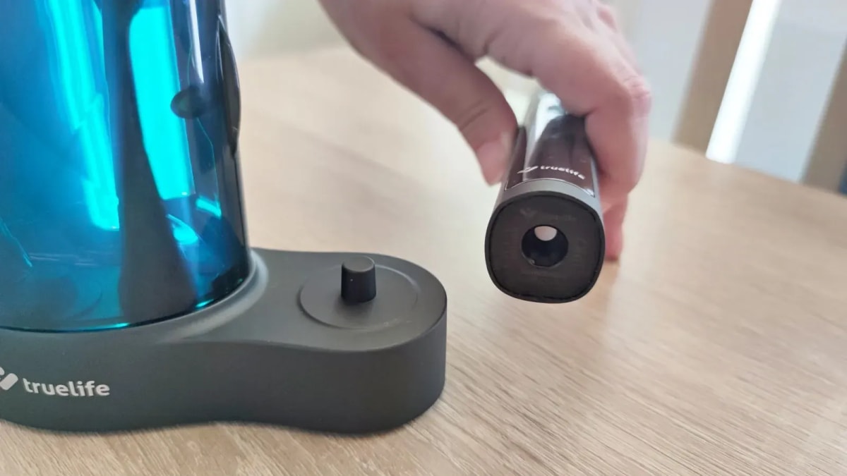 recenze, nabíjení, kartáček sonicbrush k150 uv