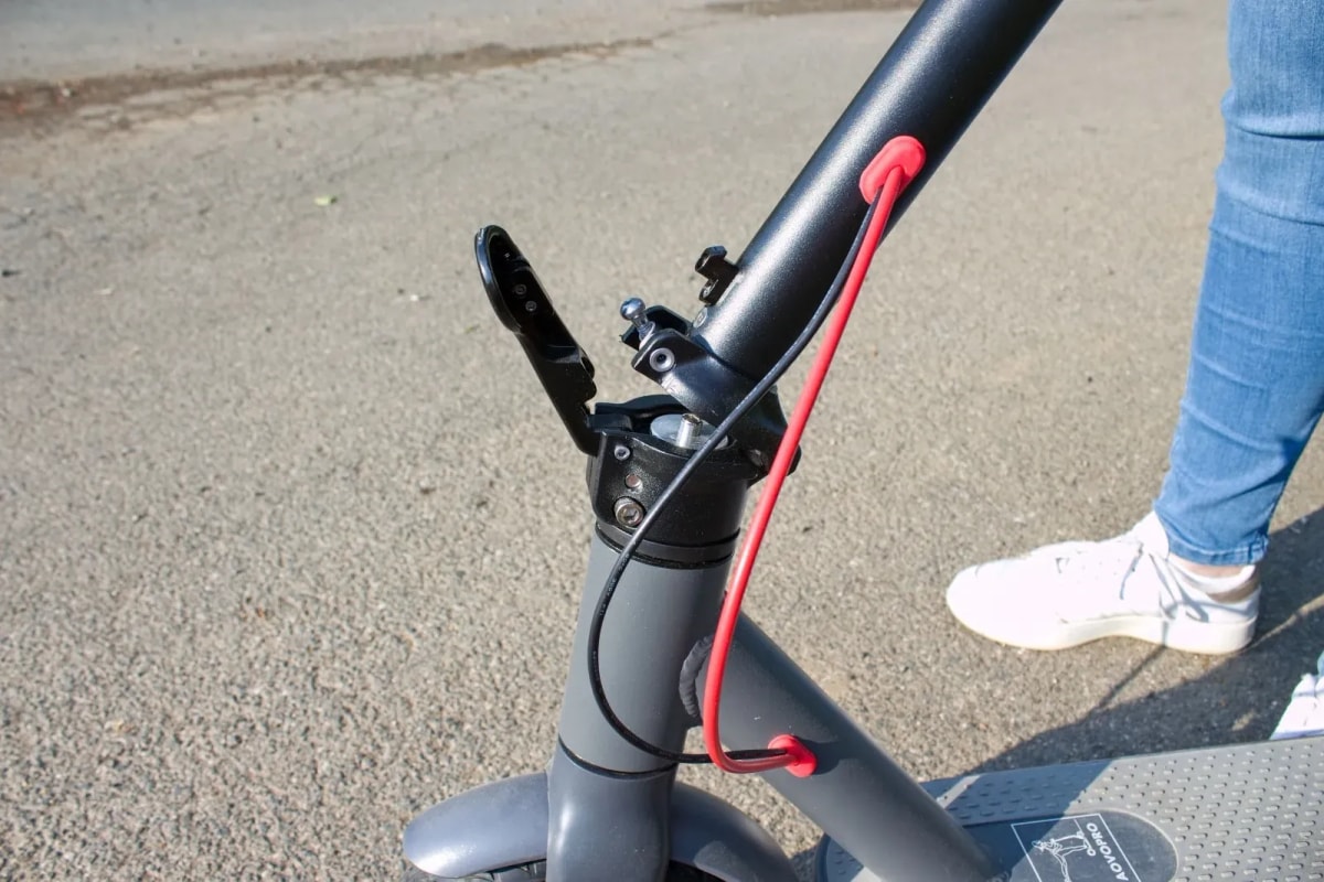 mohutný kloub složení koloběžka elektrická aerium aovo