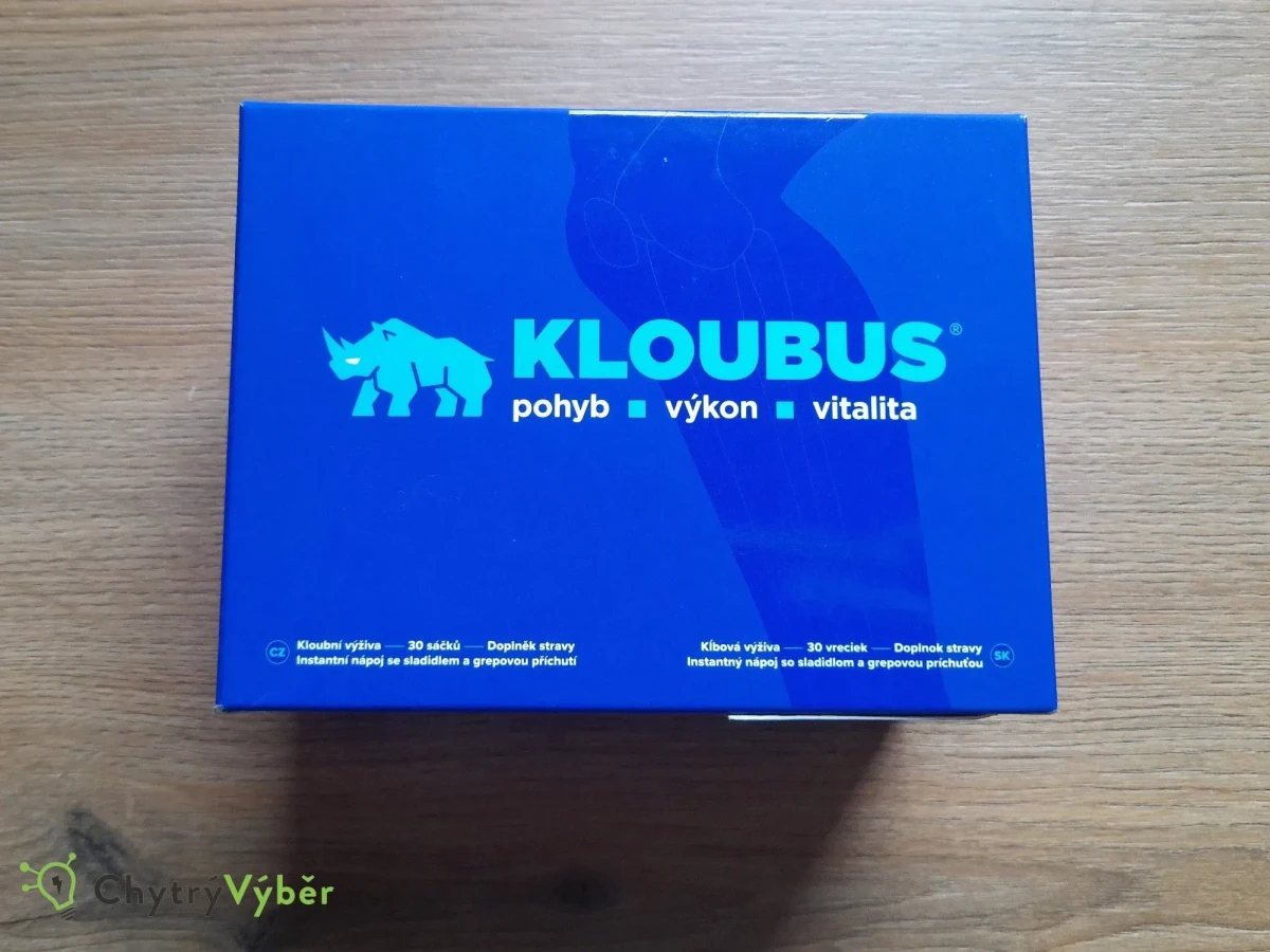 Krabička s doplňkem stravy Kloubus - recenze
