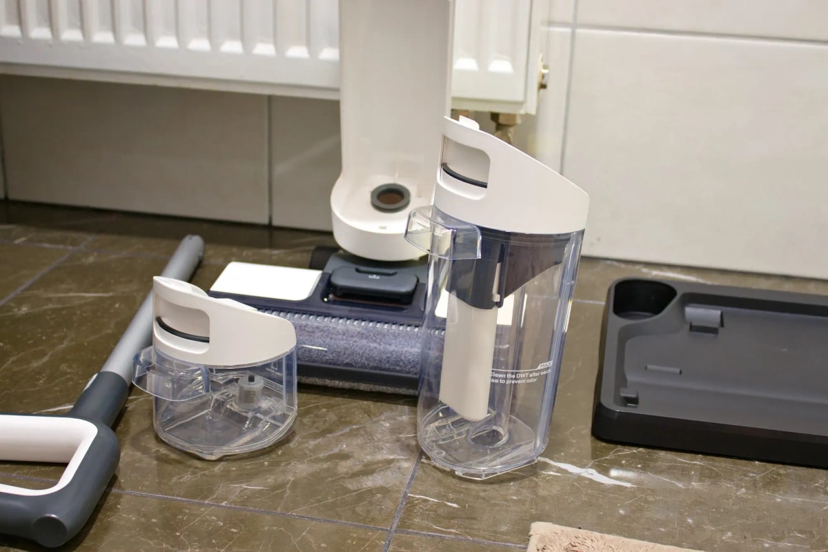 Tineco iFloor Breeze, nádoba na vodu, recenze chytrý výběr