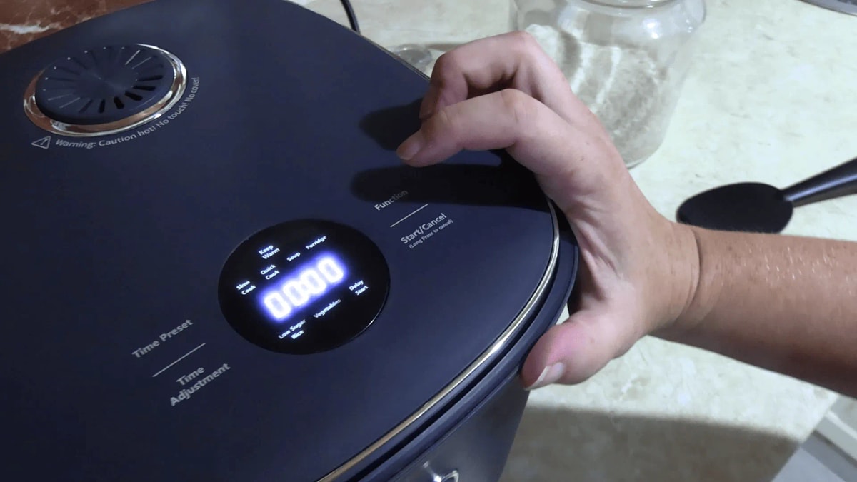 Recenze rýžovaru Lauben Low Sugar Rice Cooker 3000WT chytrý výběr