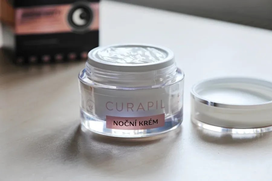 noční krém Curapil – skutečná recenze
