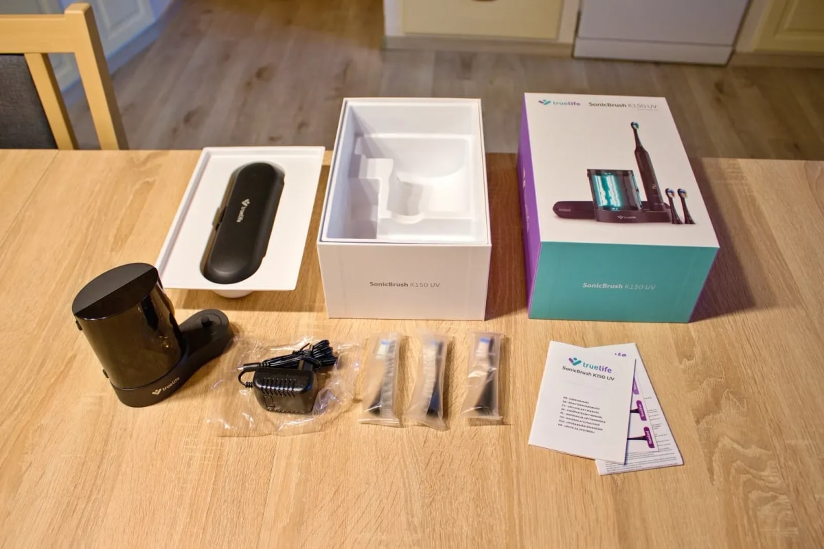 recenze sonický kartáček truelife sonicbrush k150 uv chytryvyber