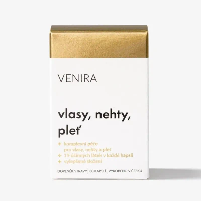 Venira vlasy, nehty, pleť