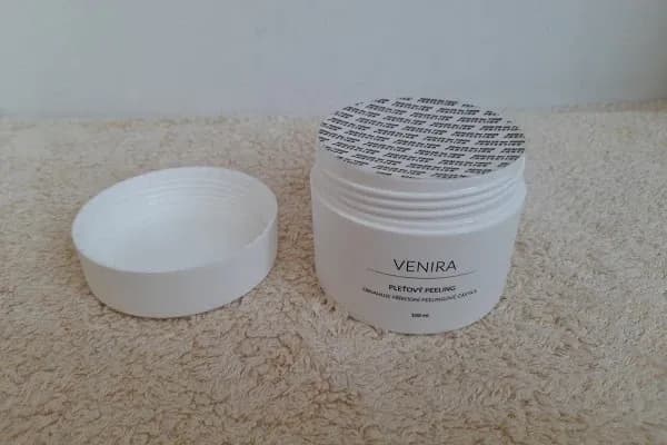 Pleťový peeling Venira recenze obal