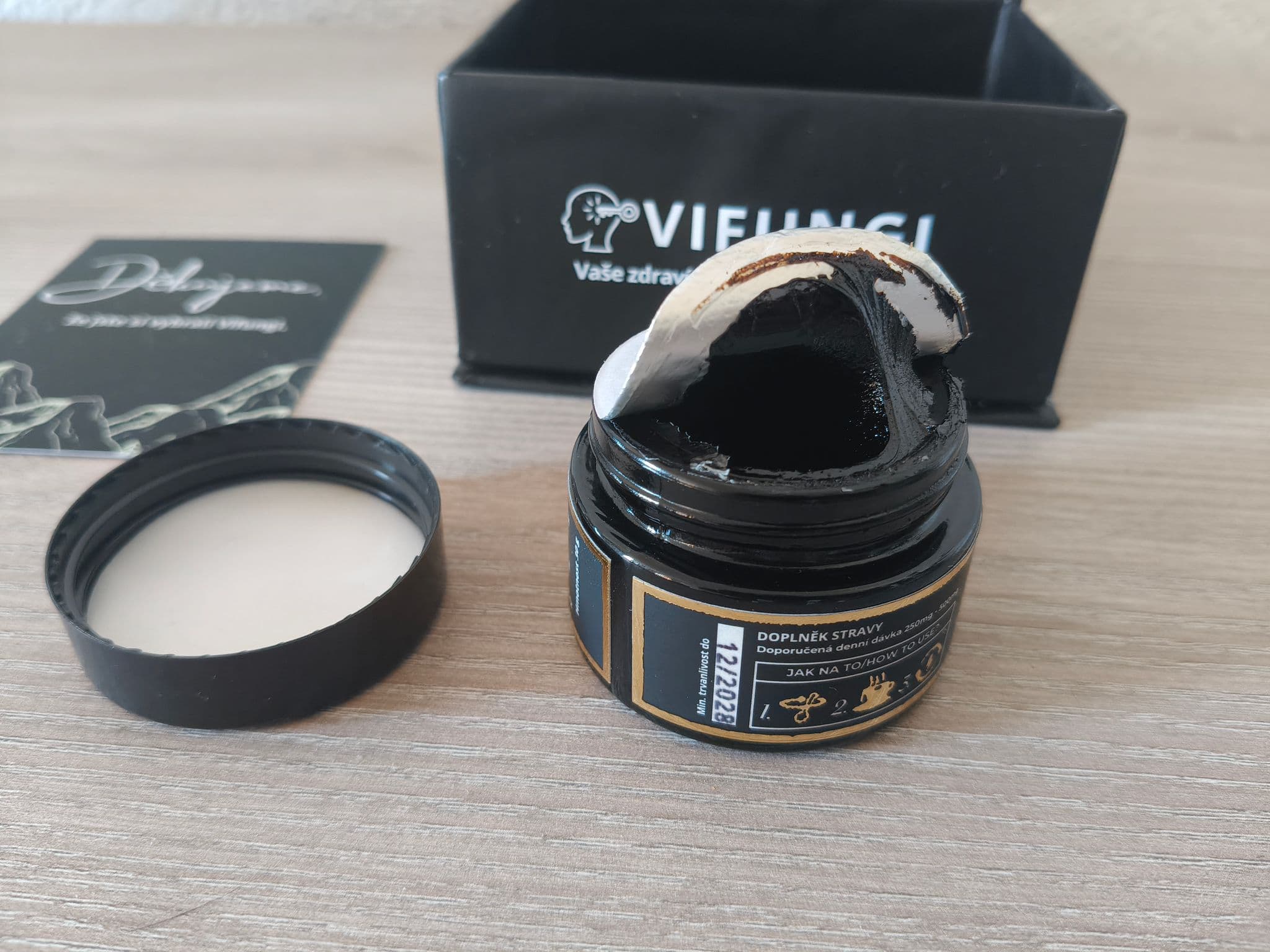 Vifungi Himalájský Shilajit - otevřená dóza