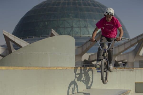 Street BMX freestyle