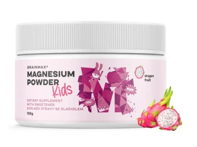 BrainMax KIDS Magnesium Powder dračí ovoce