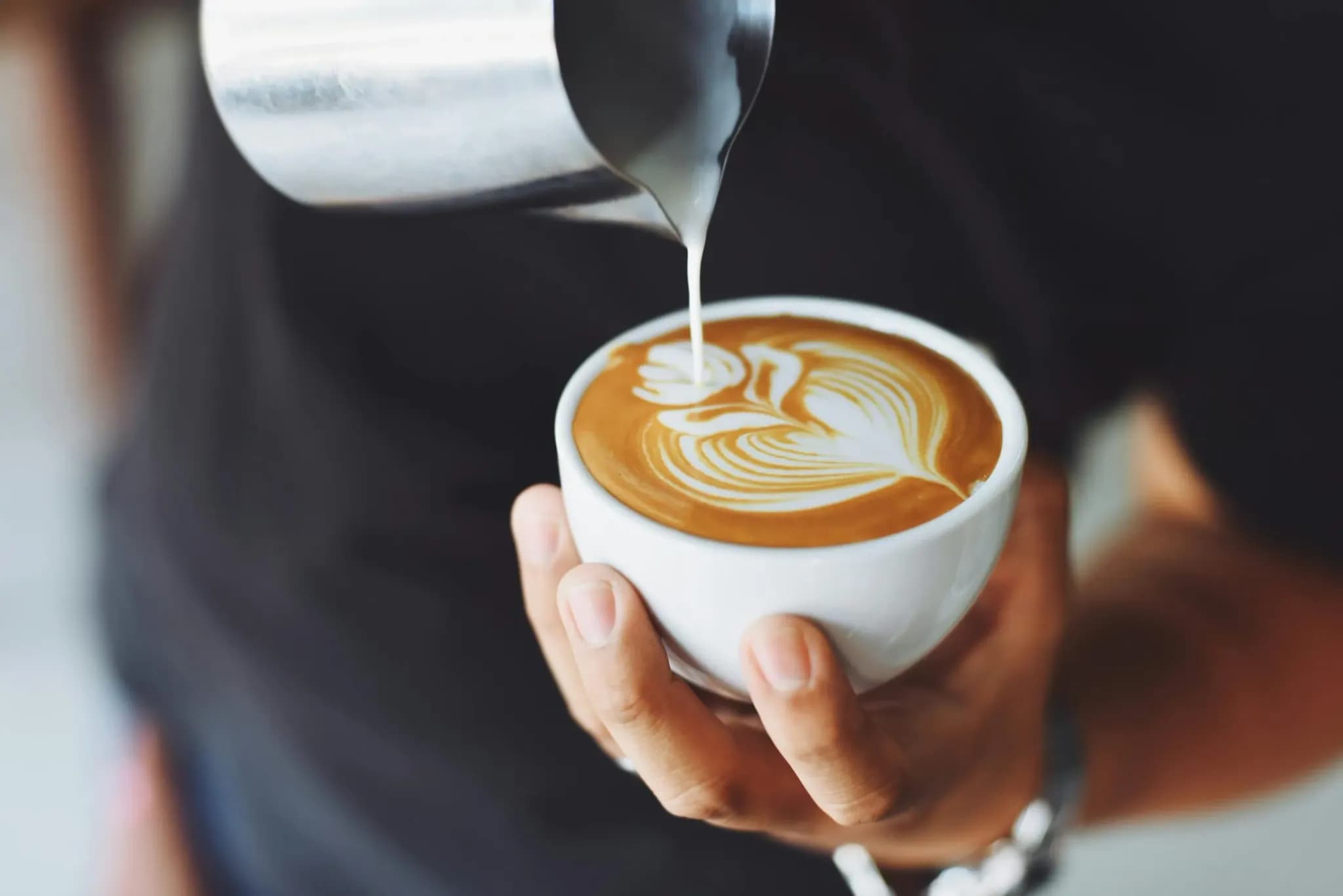 Kávovar udělal cappuccino
