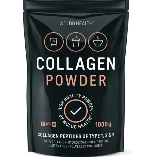 WoldoHealth 100% hovězí kolagen: Product review