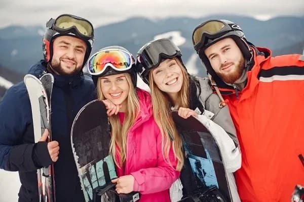 Brýle na snowboard obrázek do textu