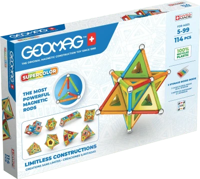 Geomag Supercolor 114 dílků