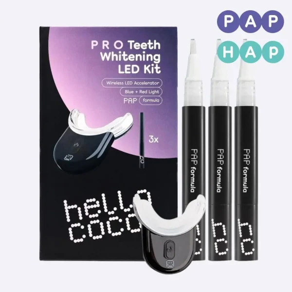 Hello Coco PRO sada na bělení zubů: Product review
