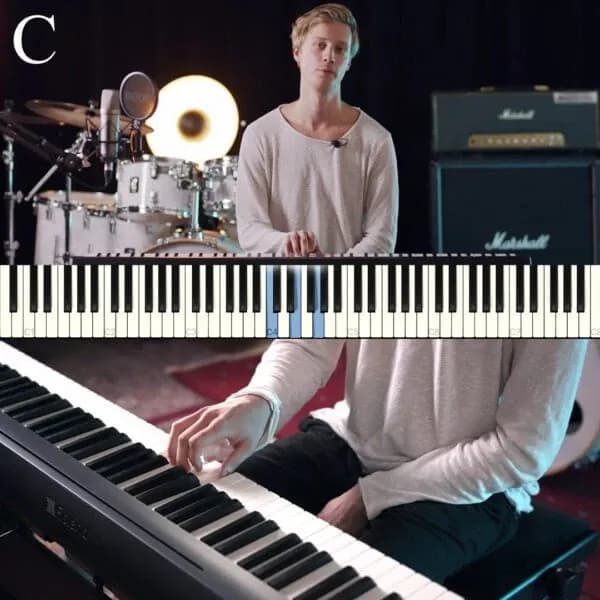 Ukázka kurzu na piano