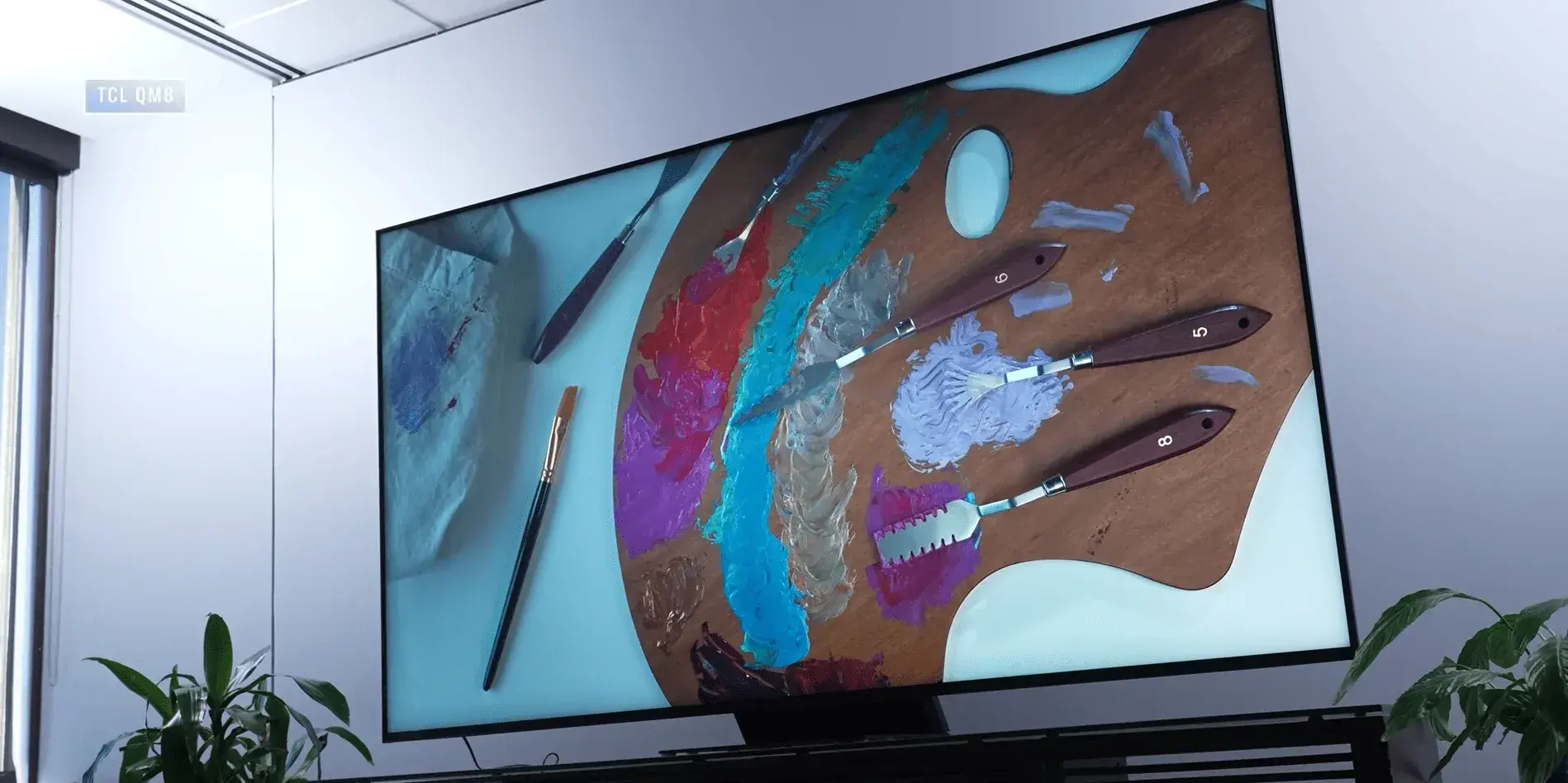LED televize - barvy