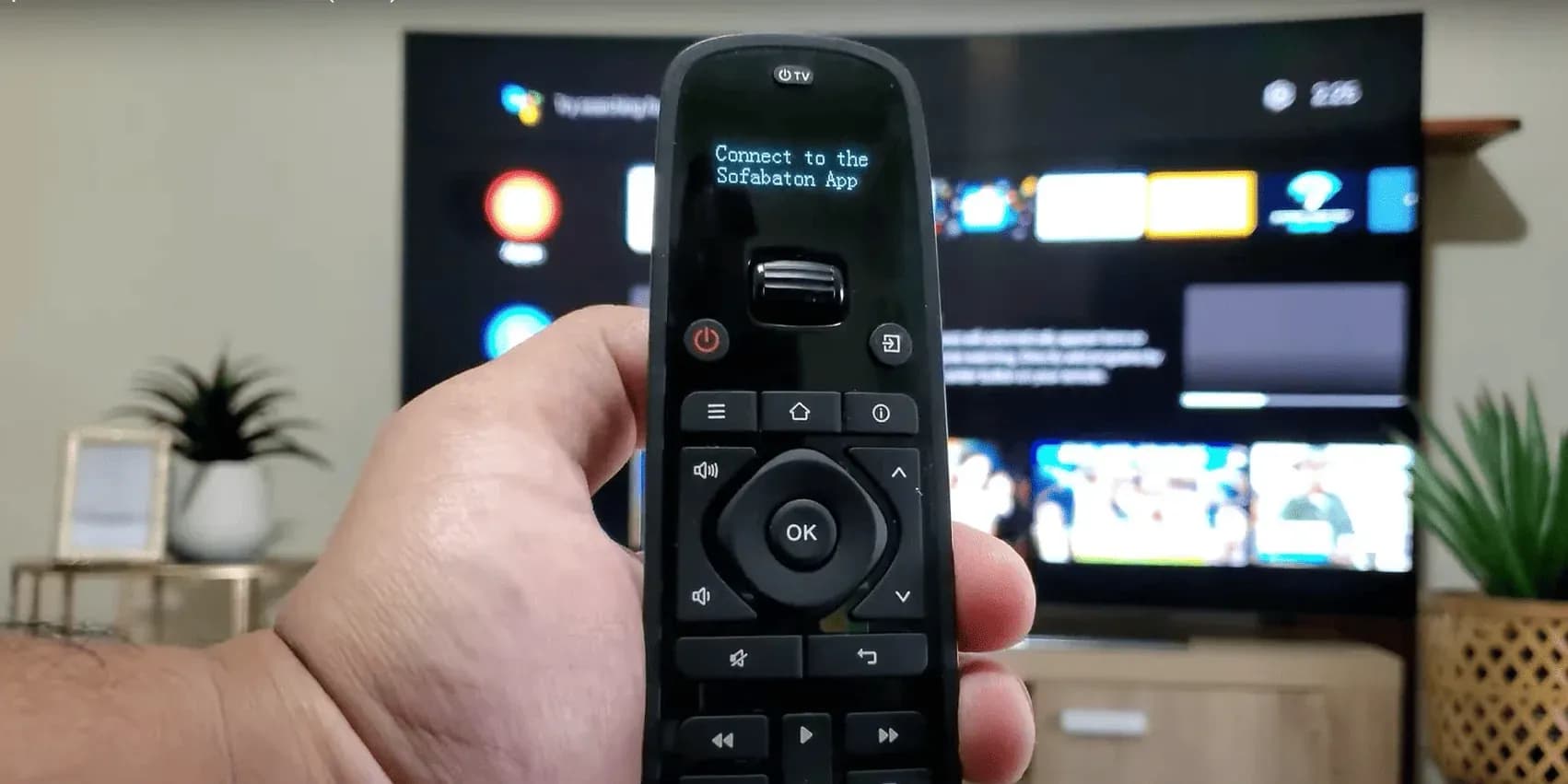 LED televize - ovladač