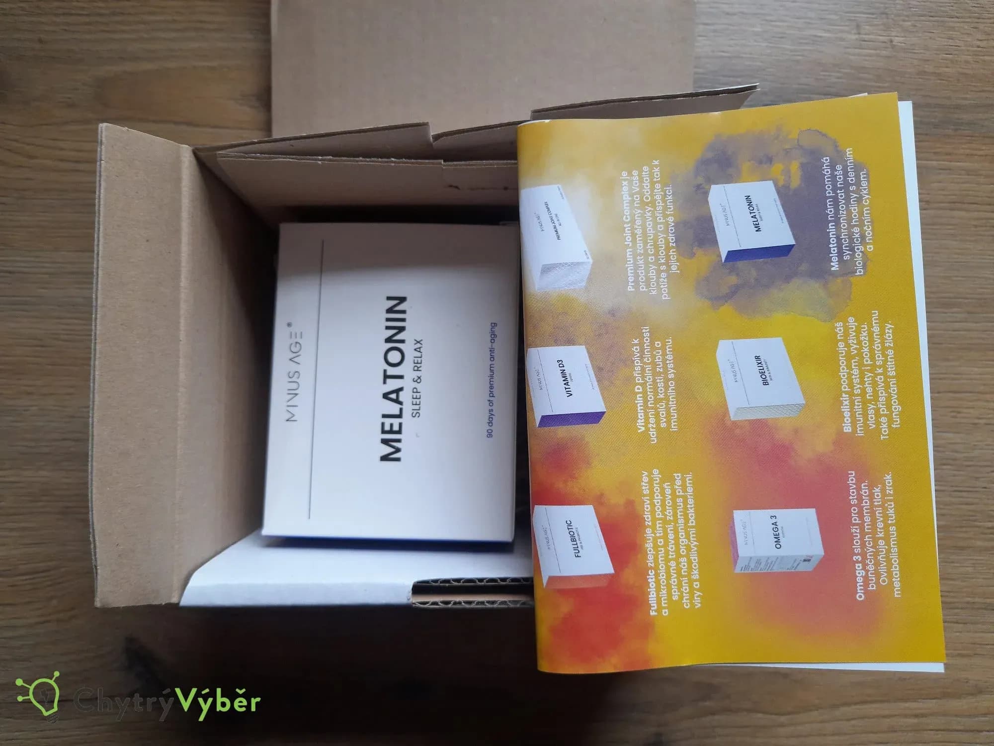 Balíček Minus Age Melatonin - recenze