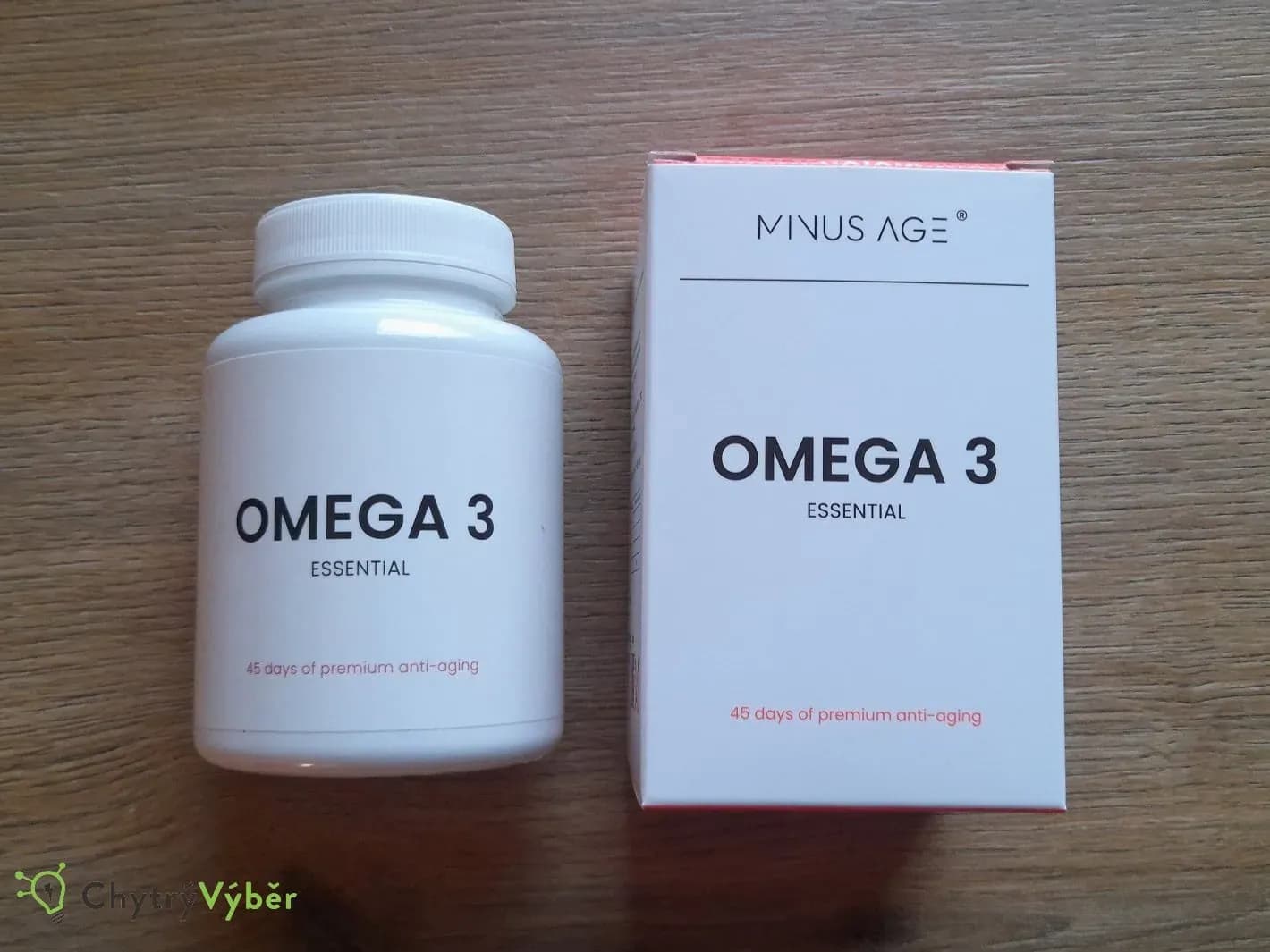 Balení kapslí Minus Age Omega 3 - recenze
