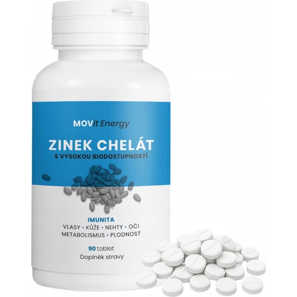 MOVit Energy Zinek Chelát: Product review