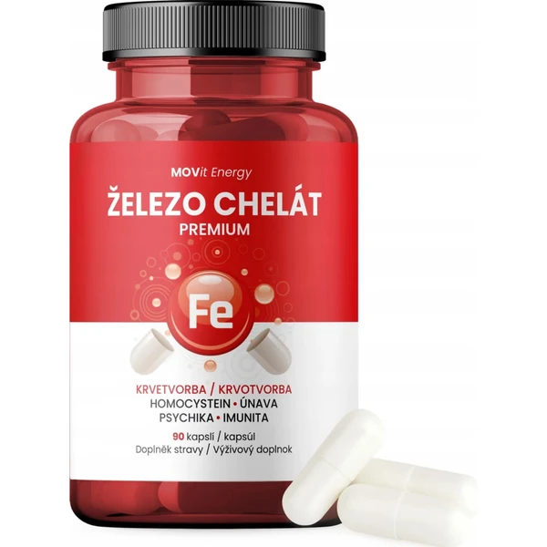 MOVit Železo Chelát Premium: Product review