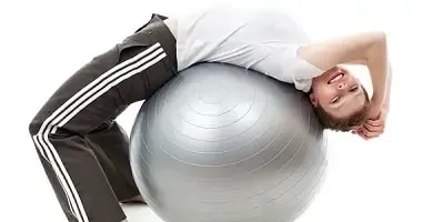 Gymnastické míče a balonové židle