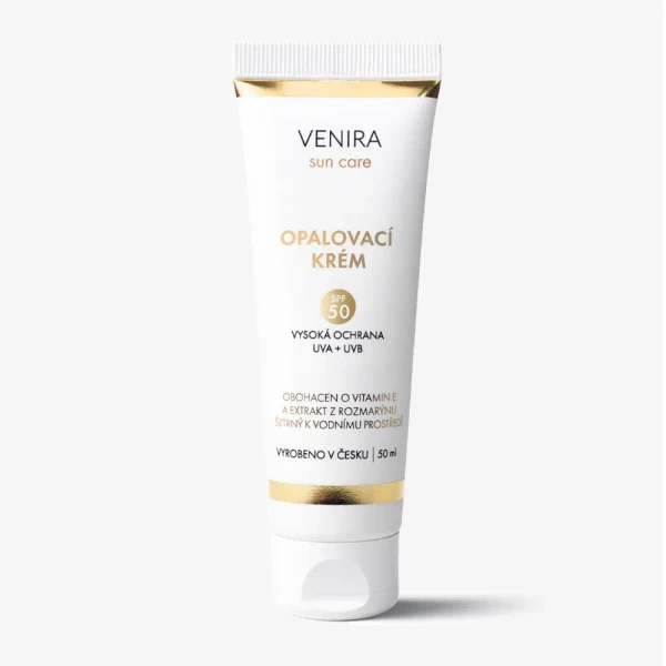 Venira opalovací krém SPF50: Product review