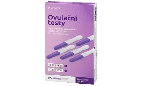 Ovulační test s pouzdrem - ovulační testy