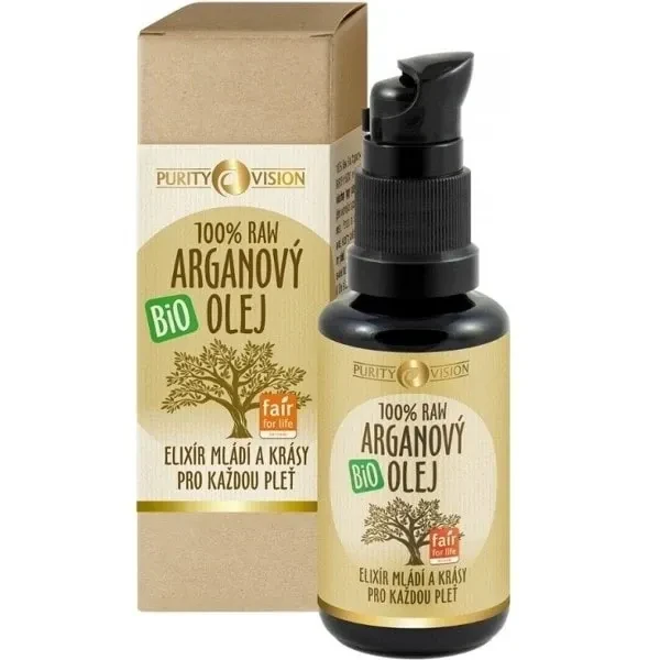 Purity Vision Arganový olej RAW BIO: Product review
