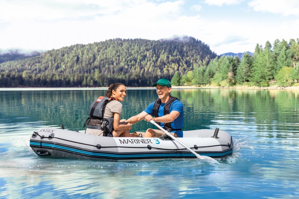 Recenze rybářského člunu Intex Mariner 3 Boat Set - úvodní obrázek