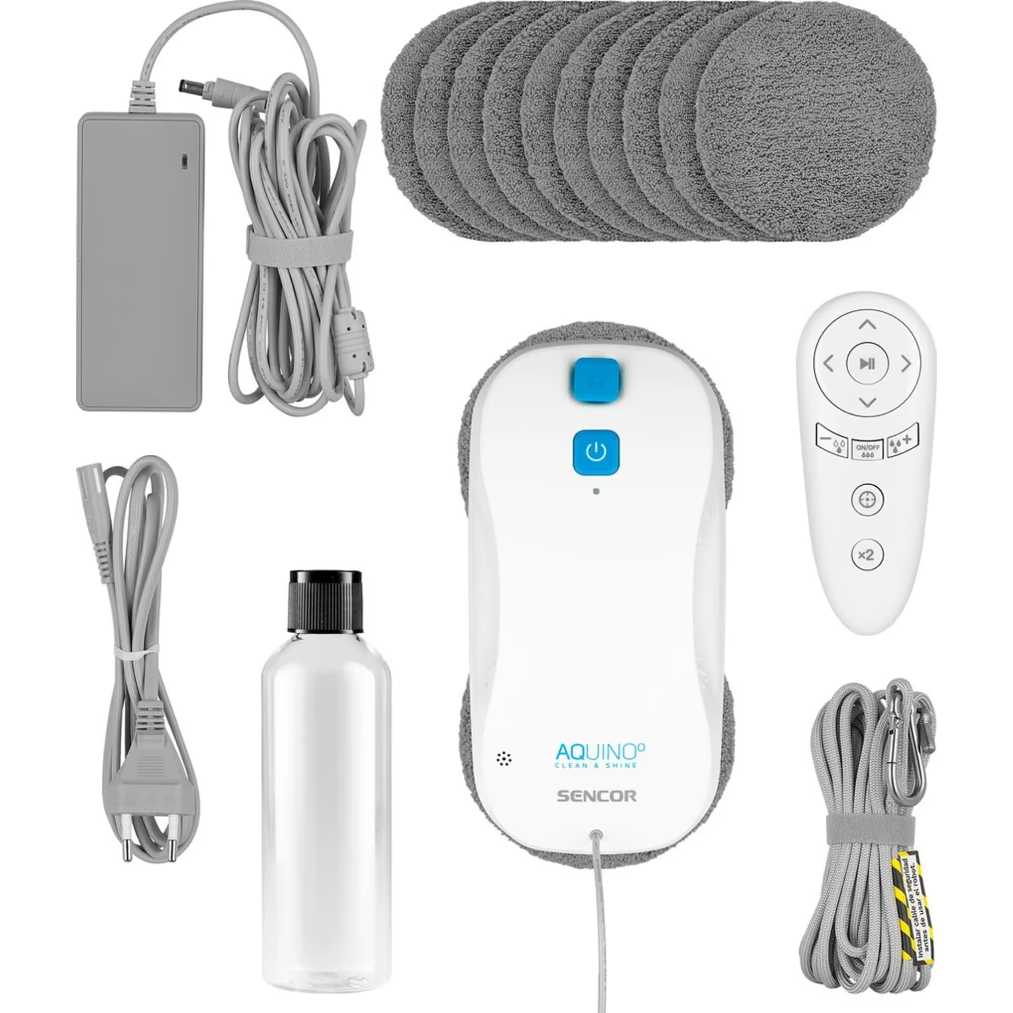 Sencor SRW 6010WH robotický čistič oken - příslušenství