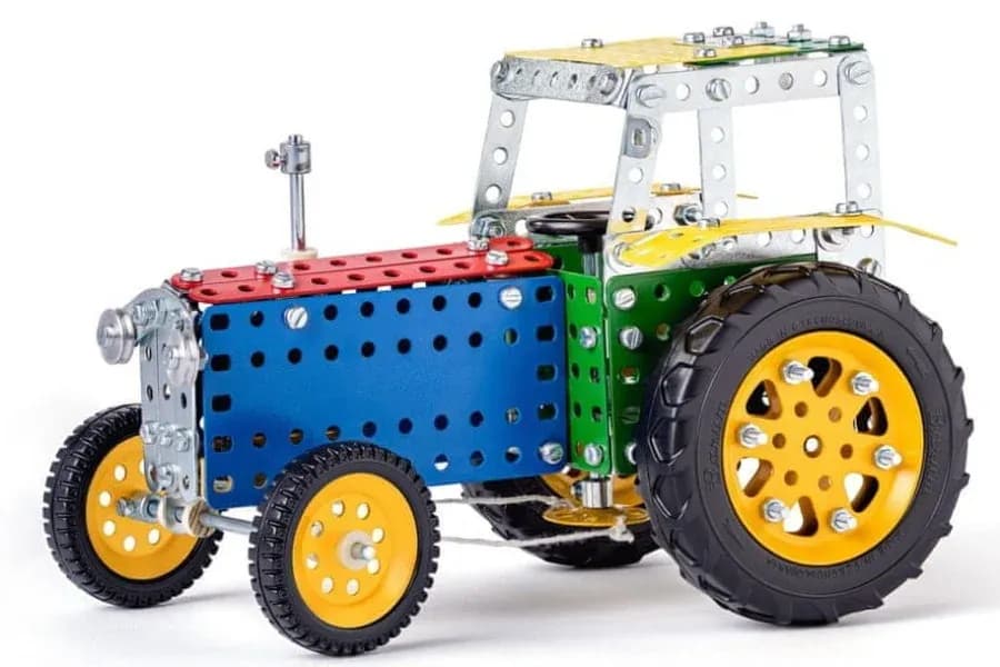 Merkur stavebnice model traktor