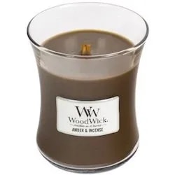 Svíčka WoodWick Amber & Incense