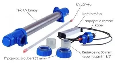UV lampa blue lagoon 75 W – recenze a srovnání bazénových uv lamp