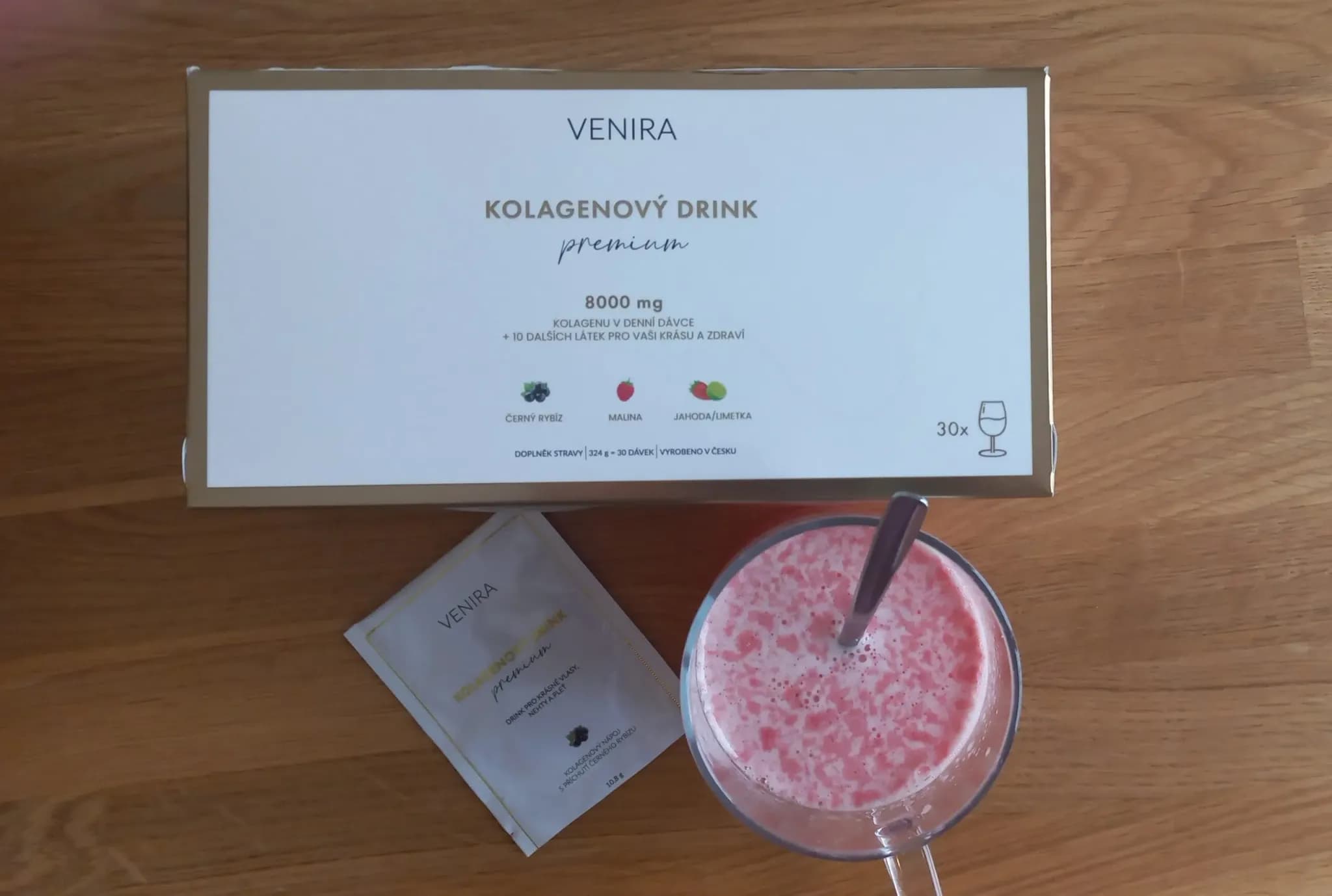 Recenze Venira kolagenový drink 6