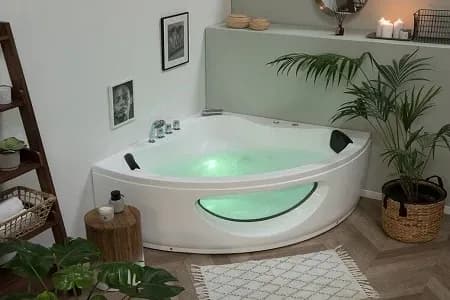 Vybavení rohové vany - nejlepší rohové vany