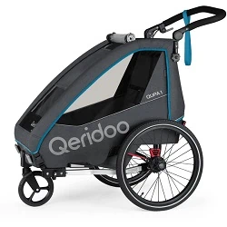 Qeridoo Qupa 1 - vozíky pro děti za kolo