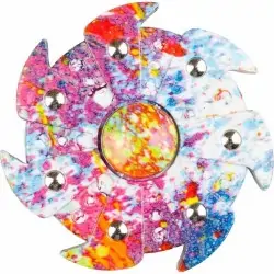 Bayo Fidget Spinner multicolor – barevný plastový spinner