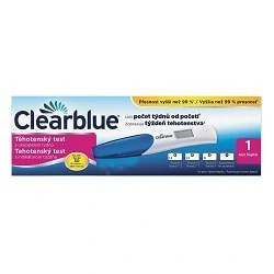 Nejlepší těhotenské testy - Clearblue digitální těhotenský test s ukazatelem týdnů 1 ks