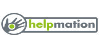 Bezdotykový odpadkový koš – Helpmation logo