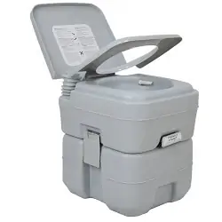 Nejlepší chemické toalety - přenosné wc SportTeam 12-20 L šedé