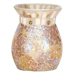 Aromalampya Yankee Candle Gold a Pearl Crackle Aroma lampa