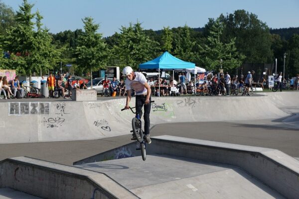 Park BMX freestyle kolo