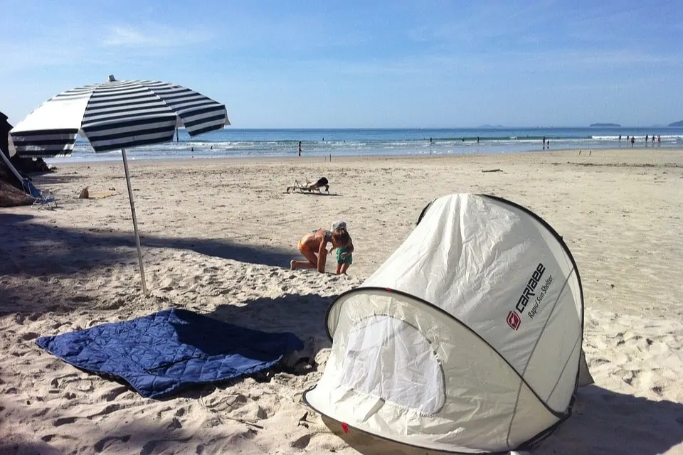 Plážový stan pro děti recenze a porovnání přístřešků na pláž