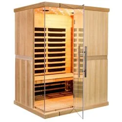 Infra sauna z dřeva hemlock