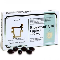 Nejkvalitnější koenzym Q10 Bioaktivní Q10 Uniqinol 100mg - recenze