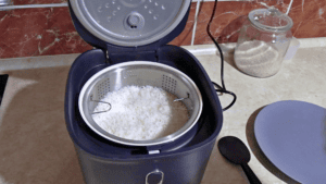 vaření rýže rýžoval Lauben Low Sugar Rice Cooker 3000WT testování