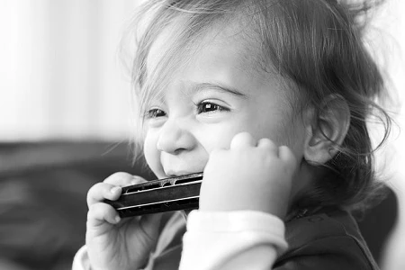 Jak se naučit hrát - foukací harmonika