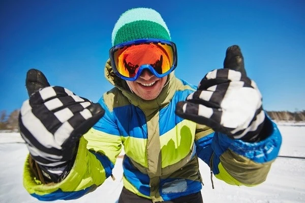 Vyhřívané lyžařské rukavice - obrázek do textu